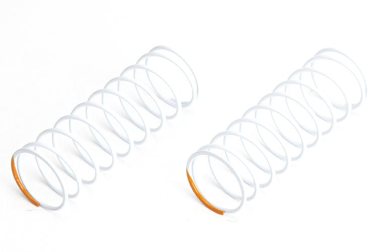 9002 Front shock spring-mid (White/Orange dot)