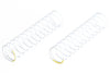 9011 Rear shock spring-soft( long) ( White/Yellow dot)