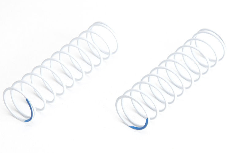 9015 Rear shock spring-soft (short) (White/Blue dot)